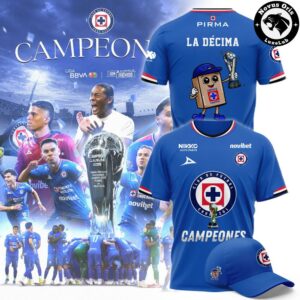 Cruz Azul Campeon Liga MX Clausura 2026 La Decima T Shirt 5