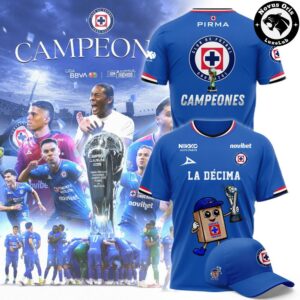 Cruz Azul Campeon Liga MX Clausura 2026 La Decima T Shirt 9