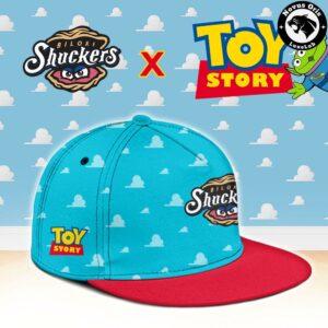 Custom Biloxi Shuckers Toy Story Theme Baseball Jersey 3