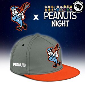 Custom Inland Empire 66ers Peanuts Night Snoopy Baseball Jersey 3
