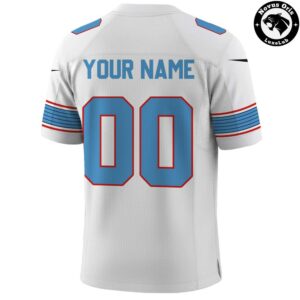 Custom Name Tennessee Titans Throwback Jersey Personalized Football Gear 6
