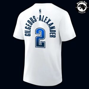 Custom Oklahoma City Thunder 2026 NBA Playoffs Basketball T Shirt 3