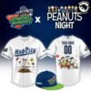 Custom Fresno Grizzlies x Peanuts Night Snoopy Baseball Jersey