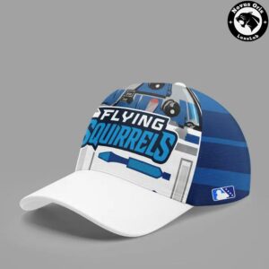 Custom Richmond Flying Squirrels R2 D2 Star Wars Baseball Jersey 4