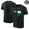 Dallas Stars NHL Texas State Outline Graphic T-Shirt