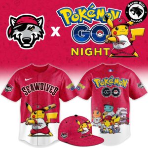 Erie SeaWolves x Pokemon GO Night 2026 Limited Edition Baseball Jersey