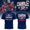 Evansville Thunderbolts 2026 Presidents Cup Champions Back-to-Back T-Shirt