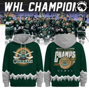 Everett Silvertips WHL Champions 2026 Limited Edition Hoodie