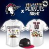 Augusta GreenJackets x Peanuts Night 2026 Custom Baseball Jersey
