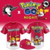 Delmarva Shorebirds x Pokemon GO Night Mashup Limited Baseball Jersey Delmarva Shorebirds x Pokemon GO Night Mashup Limited Baseball Jersey