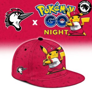 Fayetteville Woodpeckers x Pokemon GO Night Mashup Limited Baseball Jersey 3