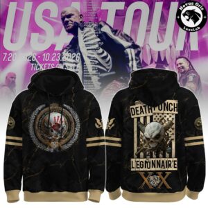 Five Finger Death Punch USA Tour 2026 20th Anniversary Best Of XX Hoodie