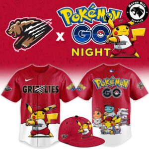 Fresno Grizzlies x Pokemon GO Night 2026 Limited Edition Baseball Jersey