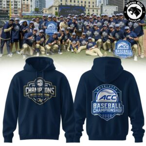 GT Yellow Jackets 2026 ACC Baseball Championship Hoodie