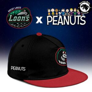 Great Lakes Loons x Peanuts Night Limited Edition Baseball Jersey 3