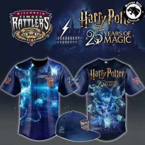 Harry Potter 25 Years of Magic Timber Rattlers Fan Baseball Jersey