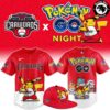 Fayetteville Woodpeckers x Pokemon GO Night Mashup Limited Baseball Jersey