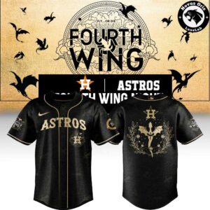 Houston Astros x Fourth Wing Night 2026 New Limited Edition Baseball Jersey