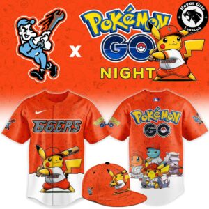Inland Empire 66ers x Pokemon GO Night Custom Limited Baseball Jersey