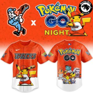 Inland Empire 66ers x Pokemon GO Night Custom Limited Baseball Jersey 2