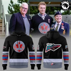 Kelowna Rockets Military Appreciation Remembrance Day Hoodie