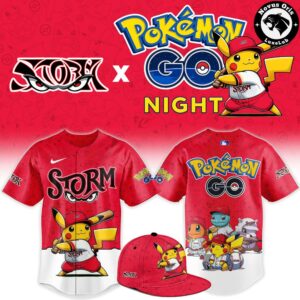 Lake Elsinore Storm x Pokemon GO Night Custom Limited Baseball Jersey