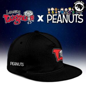 Lansing Lugnuts x Peanuts Night 2026 Limited Baseball Jersey 3