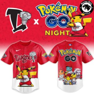 Lansing Lugnuts x Pokemon GO Night 2026 Limited Edition Baseball Jersey 2