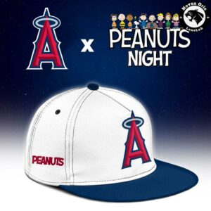 Los Angeles Angels x Peanuts Night Snoopy Baseball Jersey Limited Edition 3