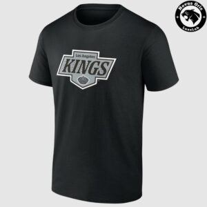 Los Angeles Kings NHL Hockey Shield Logo Graphic T Shirt 2