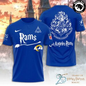 Los Angeles Rams x Harry Potter 25 Years of Magic Baseball Jersey