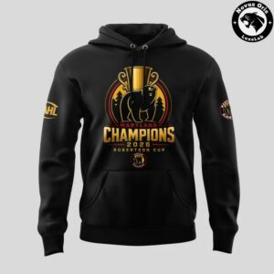 Maryland Black Bears 2026 NAHL Robertson Cup Champions Hoodie 2