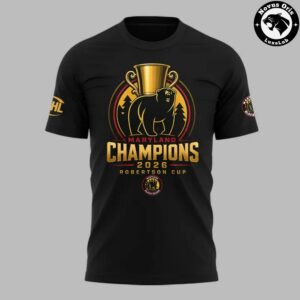 Maryland Black Bears 2026 NAHL Robertson Cup Champions T Shirt 2