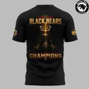 Maryland Black Bears 2026 NAHL Robertson Cup Champions T Shirt 3