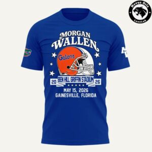 Morgan Wallen Florida Gators Ben Hill Griffin Stadium 2026 Concert T Shirt 2