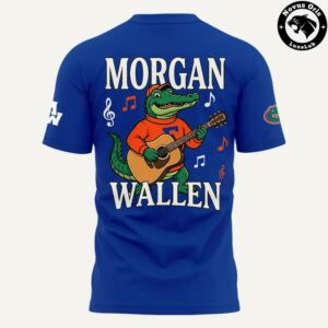 Morgan Wallen Florida Gators Ben Hill Griffin Stadium 2026 Concert T Shirt 3