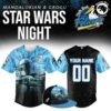Custom Los Angeles Dodgers x Peanuts Night Snoopy Baseball Jersey Limited Edition