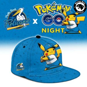 Myrtle Beach Pelicans x Pokemon GO Night 2026 Limited Edition Baseball Jersey 3