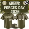 Nashville Sounds 2026 Armed Forces Day Baseball Jersey