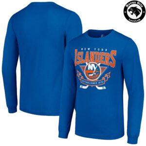 New York Islanders NHL Hockey Arch Logo Graphic Sweatshirt 3