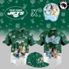 New York Jets x Bluey Night NFL Custom Edition Jersey