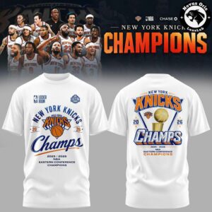New York Knicks 2026 NBA Eastern Conference Champions T-Shirt