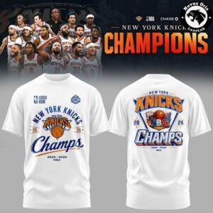 New York Knicks 2026 NBA Eastern Conference Champions T Shirt 2