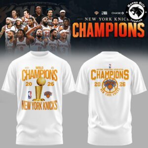 New York Knicks 2026 NBA Eastern Conference Champions T-Shirt