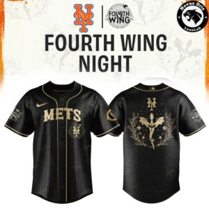 New York Mets x Fourth Wing Night 2026 Limited Baseball Jersey