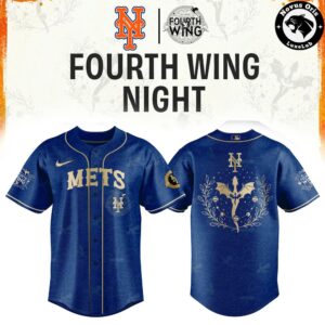 New York Mets x Fourth Wing Night 2026 Limited Baseball Jersey 2