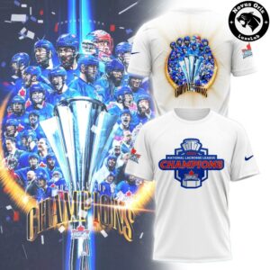 Official Toronto Rock 2026 NLL Champions Limited T-Shirt