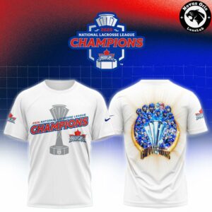 Official Toronto Rock 2026 NLL Champions Limited T Shirt 2