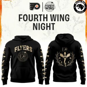 Philadelphia Flyers Fourth Wing Night Limited Edition Hoodie