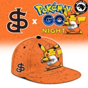 Pikachu Pokemon Go Night San Francisco Giants Baseball Jersey 3